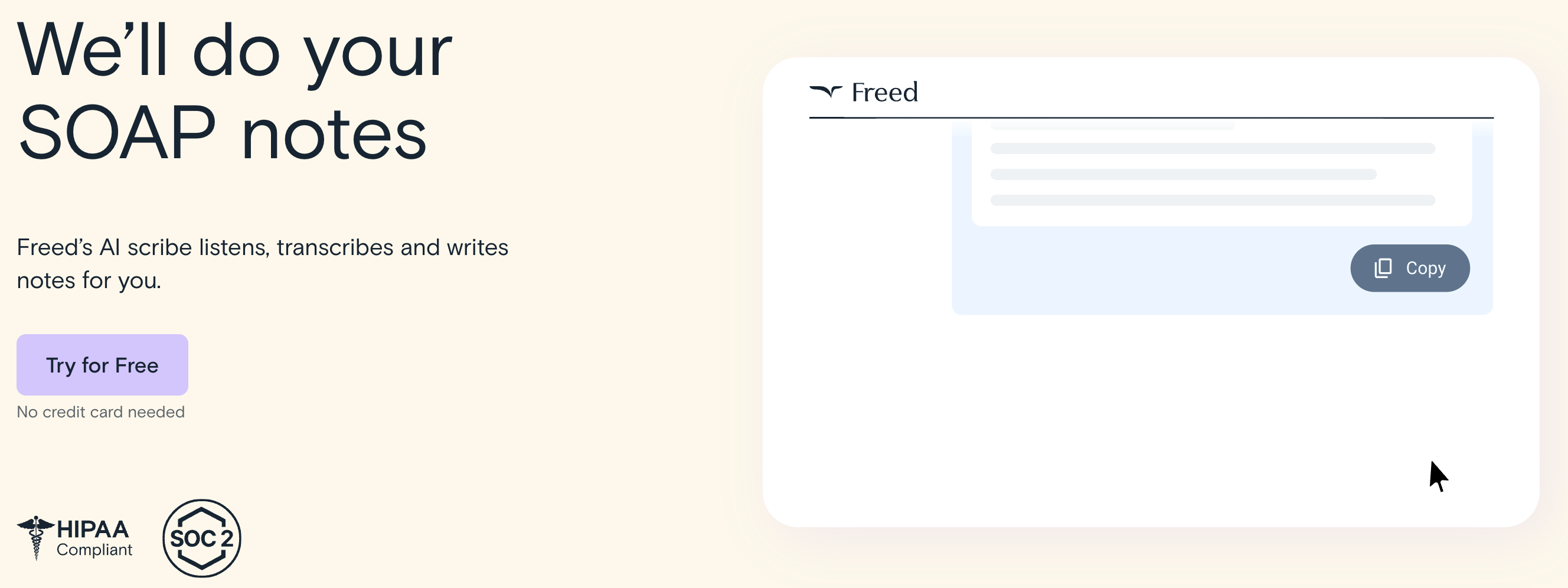 Freed
